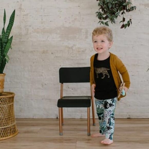 little & Lively Chill Sloth Print Leggings - Picture 2 of 2